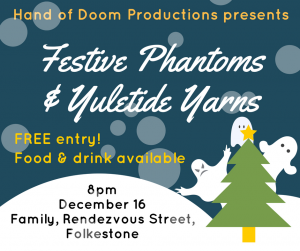 Promotion for Festive Phantoms & Yuletide Yarns