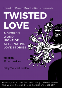 Twisted Love Poster Faversham