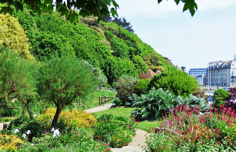 Coastal Park at Folkestone, Kent, UK